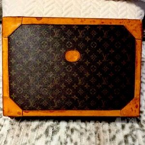 Amazing find Louis Vuitton briefcase/hard luggage. Combination lock.
